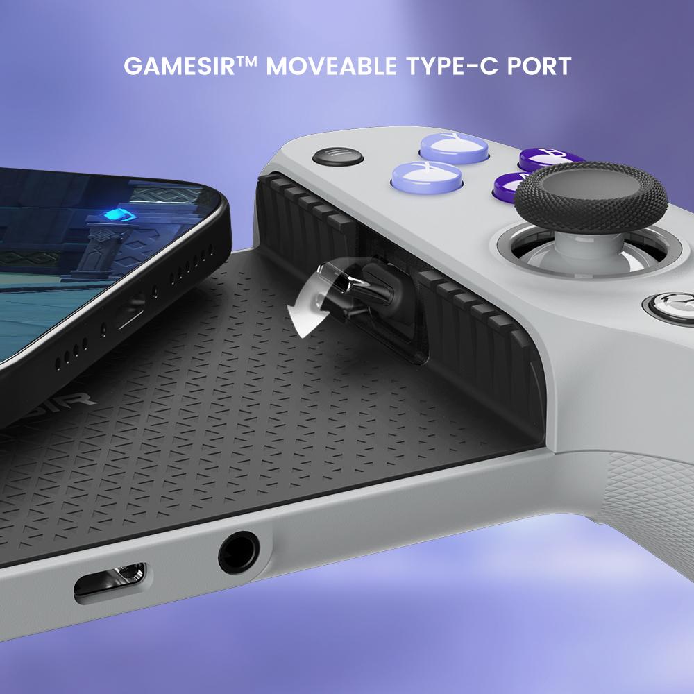GameSir G8 Mobile Gamepad, Hall Effect Game Controller for iPhone 15, Android Phone, Xbox Game Pass, STADIA XCloud Cloud Gaming