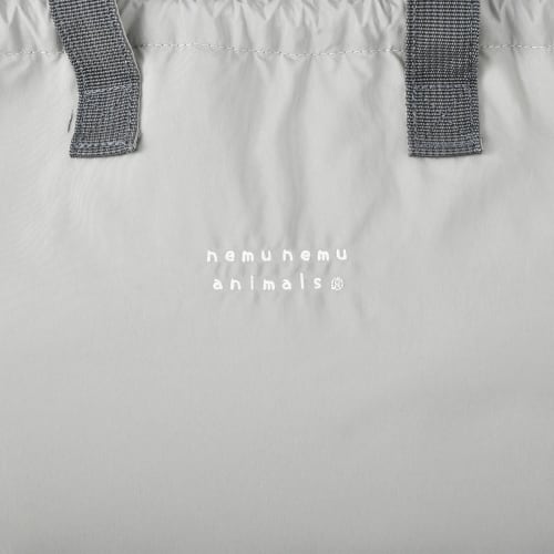 LIV HEART Insulated Lunch Bag, Sleepy Animals CAT (approx. 32cm long), Bento Drawstring Bag, 18116-02