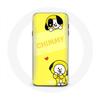 Case for Samsung Galaxy J3 2017 BTS Bangtan BT21 Chimmy Jimin Yellow Background