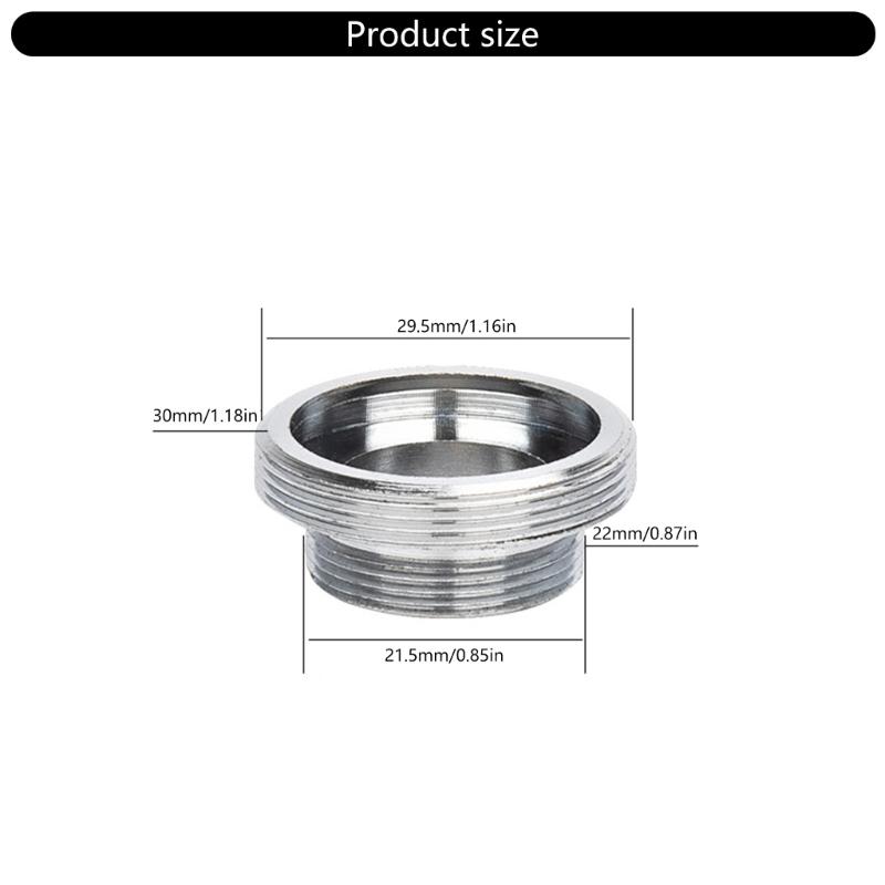 Pack of 20 Male Female Sink Water Tap Adapters Threaded Connectors for Kitchen Sink Aerators and Garden Hoses Connection