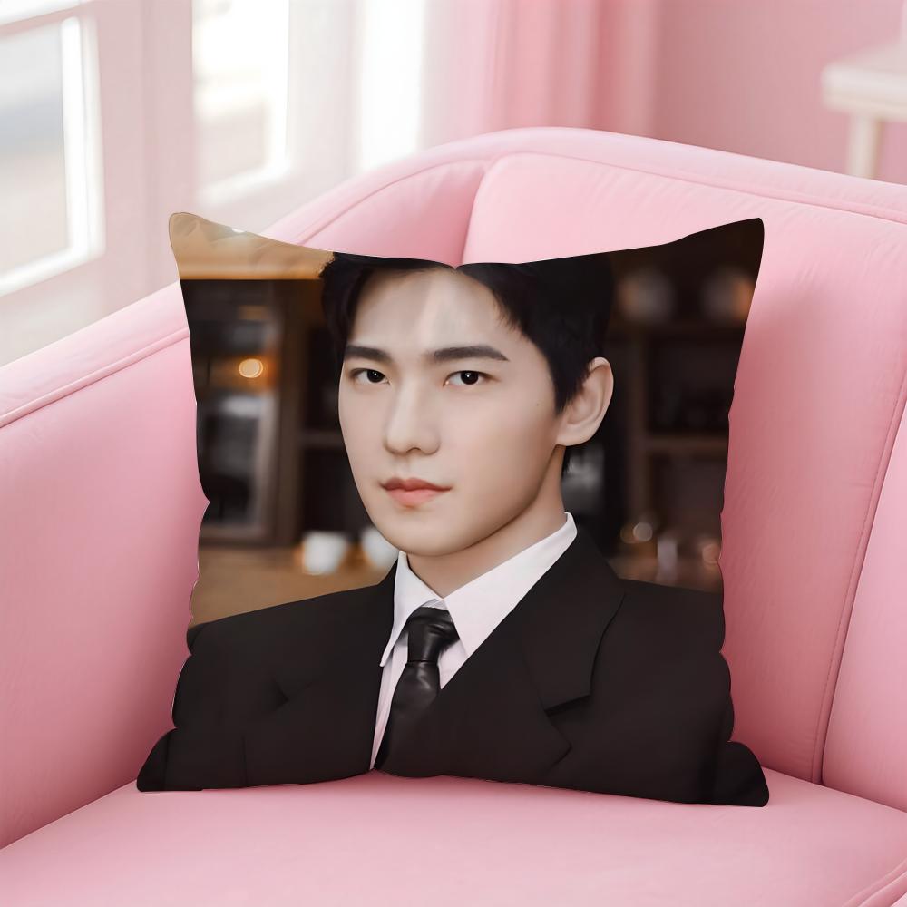 actor handsome YYang Yang Cushion Cover Pillow Case Soft Skin Friendly Fabric Concealed Zipper