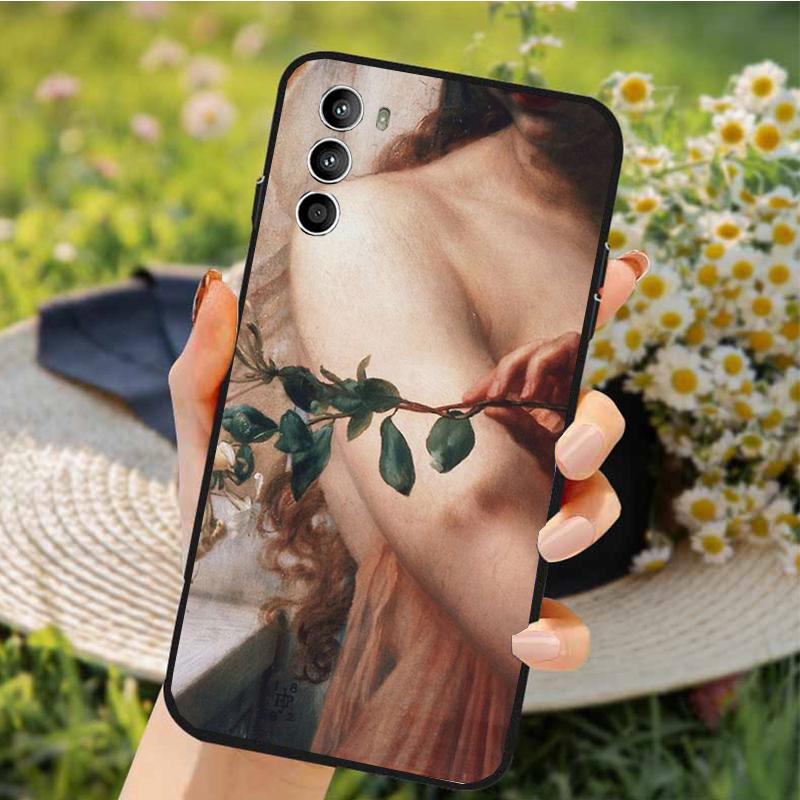 Phone Case for Motorola Edge 50 40 Pro 40 30 Ultra Neo G Power G Stylus G Play E32 E20 E40 Art Paint