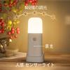 YELKO Motion Sensor Night Light, 2000mAh Rechargeable Portable Dimmable Night Light with 5 Brightness Levels for Kids and Adults