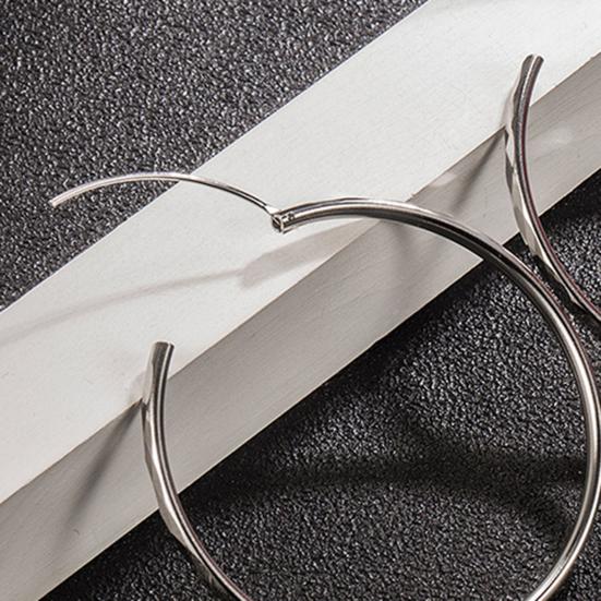 1 пара сережек-колец с блестящей ромбовидной текстурой, женские большие круглые серьги в стиле хип-хоп, ювелирные изделия