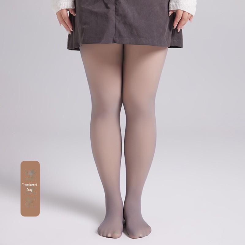 "Женские леггинсы больших размеров осень/зима, 200 фунтов, нескользящие, вид голых ног, очень толстые, колготки больших размеров"