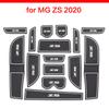 Противоскользящий коврик для чашки в пазу ворот, подходит для MG ZS 2017-2024, аксессуары, дверной паз, нескользящая подкладка, резиновая подставка