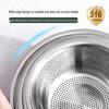 UO SO Food-Grade Stainless Steel Kitchen Strainer Bowl