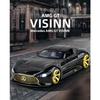 1/32 Scale Benzs Vision GT Alloy Concept Sports Car Model Diecast Metal Racing Car Vehicles Model Sound Light Simulation Kids Toy Gift