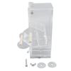 Automatic Parrot Feeder Prevent Spillage and Splashing Easy Installation Acrylic Transparent Bird Cage Automatic Feeder