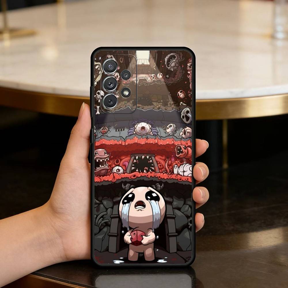Чехол для телефона B-Binding Of I-Isaac-AC из мягкого силикона, черный, для Samsung Galaxy A73, A72, A71, A70, A53, A52, A51