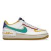 Air Force 1 Shadow Multi-Color Women Sneakers White Summit-White Neptune-Green CI0919-118