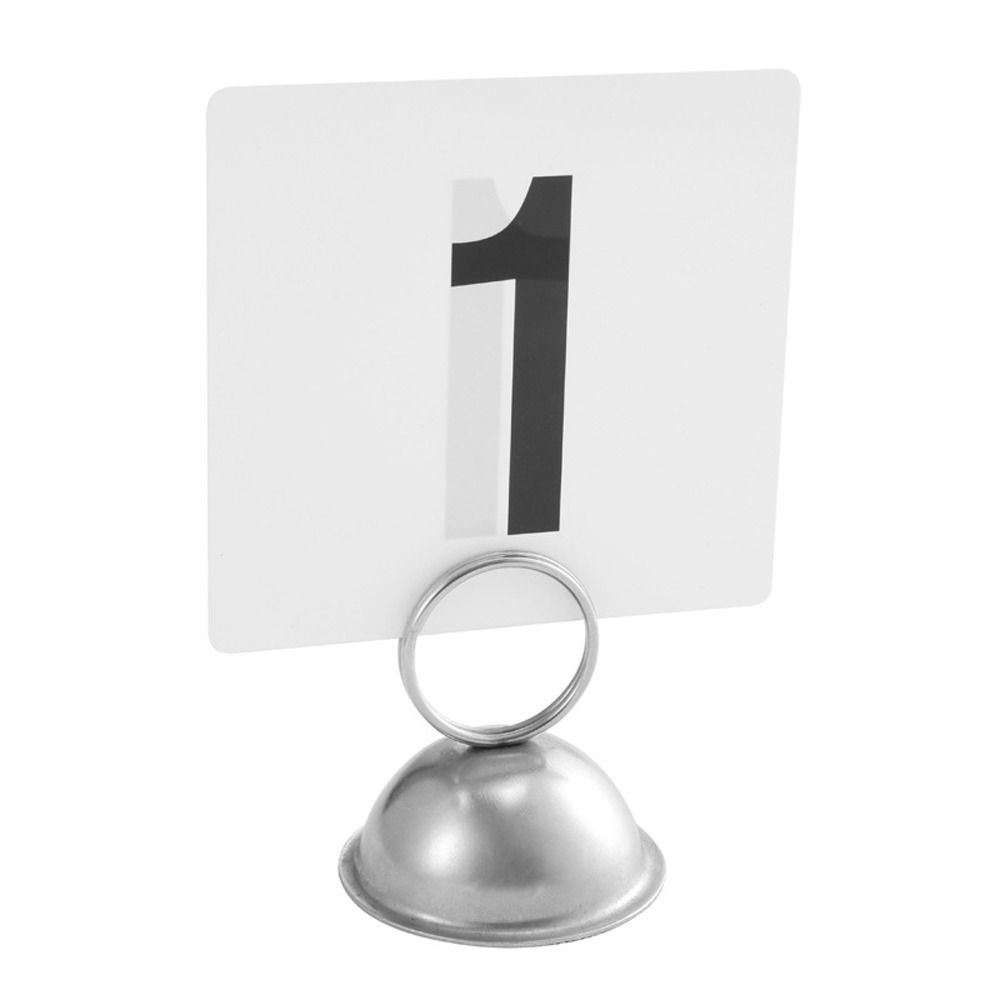 3pcs Multifunction Metal Memo Clips Stable Base Message Photo Frame Name Card Holder Home Decor
