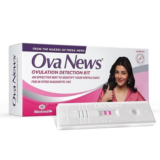 Ova News — набор для определения овуляции от Prega News | Определяет 5 наиболее плодородных дней для зачатия за 5 минут