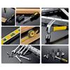 108Pcs Household Tool Set Wrench Screwdriver Hardware Hand Tool Kit for Decoration Maintenance