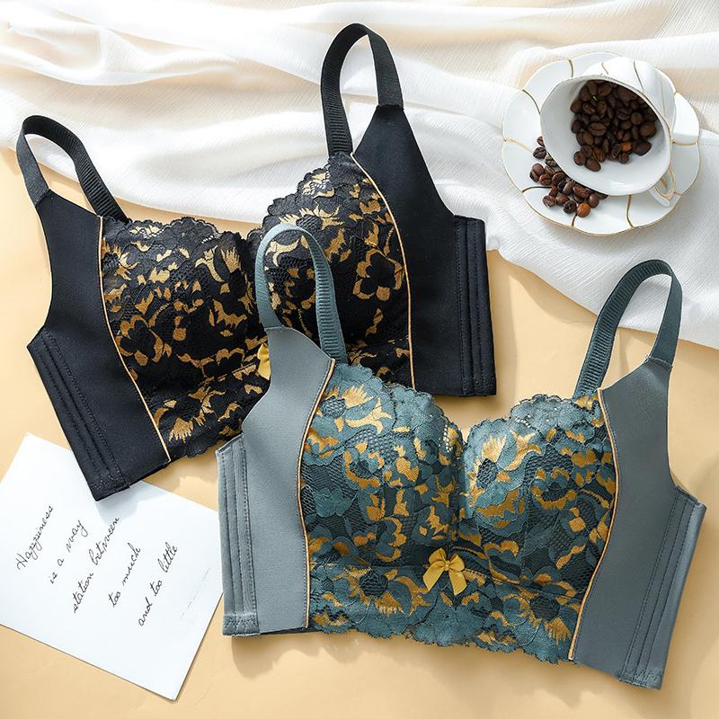 Women Push Up Bra Sexy Lace Brassiere Seamless Wireless Bras Soft Comfortable Ladies Bralette Sexy Lingerie B C Cup