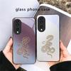Секретный узор Xuanjin Для Honor X5 Plus X30 X9c Smart X5b X9a X30 Max X50i 30 Pro 50 Pro 70 90Smart 200 Lite Стеклянный Чехол для Телефона