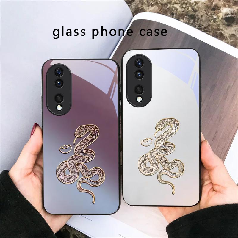 Секретный узор Xuanjin Для Honor X5 Plus X30 X9c Smart X5b X9a X30 Max X50i 30 Pro 50 Pro 70 90Smart 200 Lite Стеклянный Чехол для Телефона