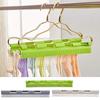Multiple Purpose Non-slip Clothes Hanger Sock Underwear Bra Towel Hanger Clip Peg Household Plastic Windproof Drying Rack
