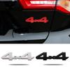 3D Metal 4X4 Logo Car Rear Trunk Fender Emblem Badge Sticker Decals For    Car Accessories