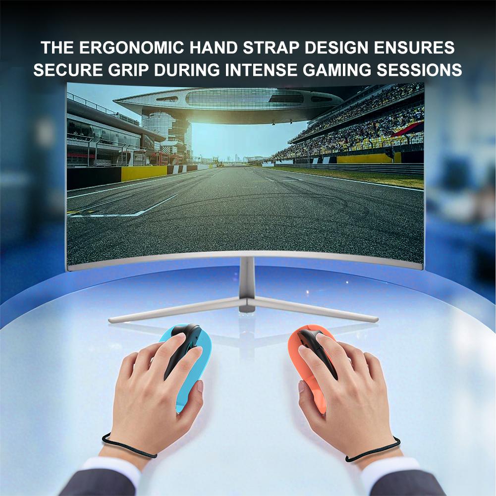 База для мыши-контроллера с ремешком, эргономичная мини-портативная подставка-держатель с ручкой для контроллера Switch 2 Joy-Con