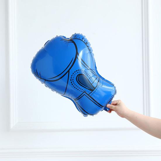 10 шт. воздушных шаров в виде боксерских перчаток, надувные шары из алюминиевой фольги в виде боксерских перчаток, декор для вечеринки в спортивной тематике на день рождения, борцовские мероприятия