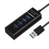 USB 2.0 Хаб-разветвитель с 1 на 4 порта и кабелем 1,2 м для расширения ноутбука/настольного компьютера