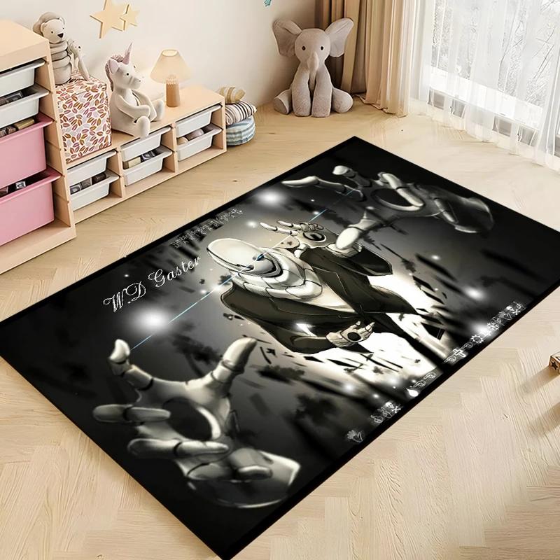 Ковер с узором U-Undertale для гостиной, ковер для зоны, коврик для ванной, креативный придверный коврик, коврик для спальни, домашний декор, уличный ковер