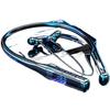 Deep Bass Bluetooth In-Ear Neckband Earphones: Long Battery, Noise Reduction, Waterproof for Sports & Gaming