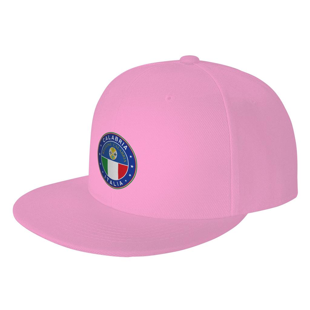 Fashion Calabria Italy Flat Brim Sun Hat  Trendy Matching Sports Visors