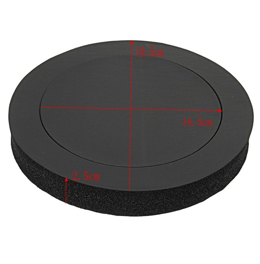 4 шт. 6,5-дюймовое автомобильное динамик кольцо бас дверная отделка звукоизоляция хлопок аудио колонки звук самоклеющееся изоляционное кольцо