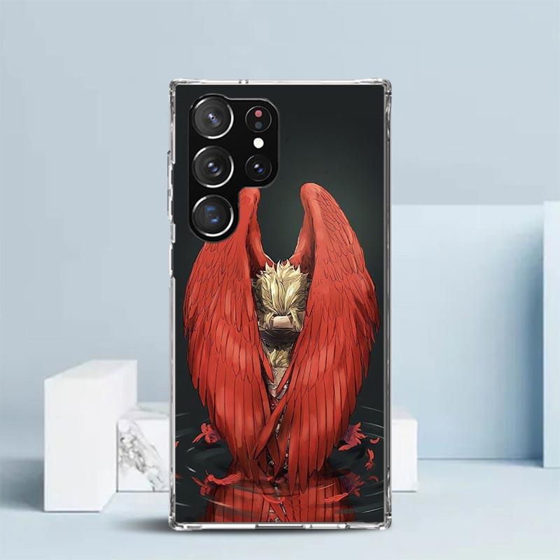 Чехол-книжка Hawks MHA My Hero A-Academy для Samsung Galaxy S25 Edge S26 S24 S23 Ultra Чехол для телефона S22 S21 Plus S20 FE С рисунком