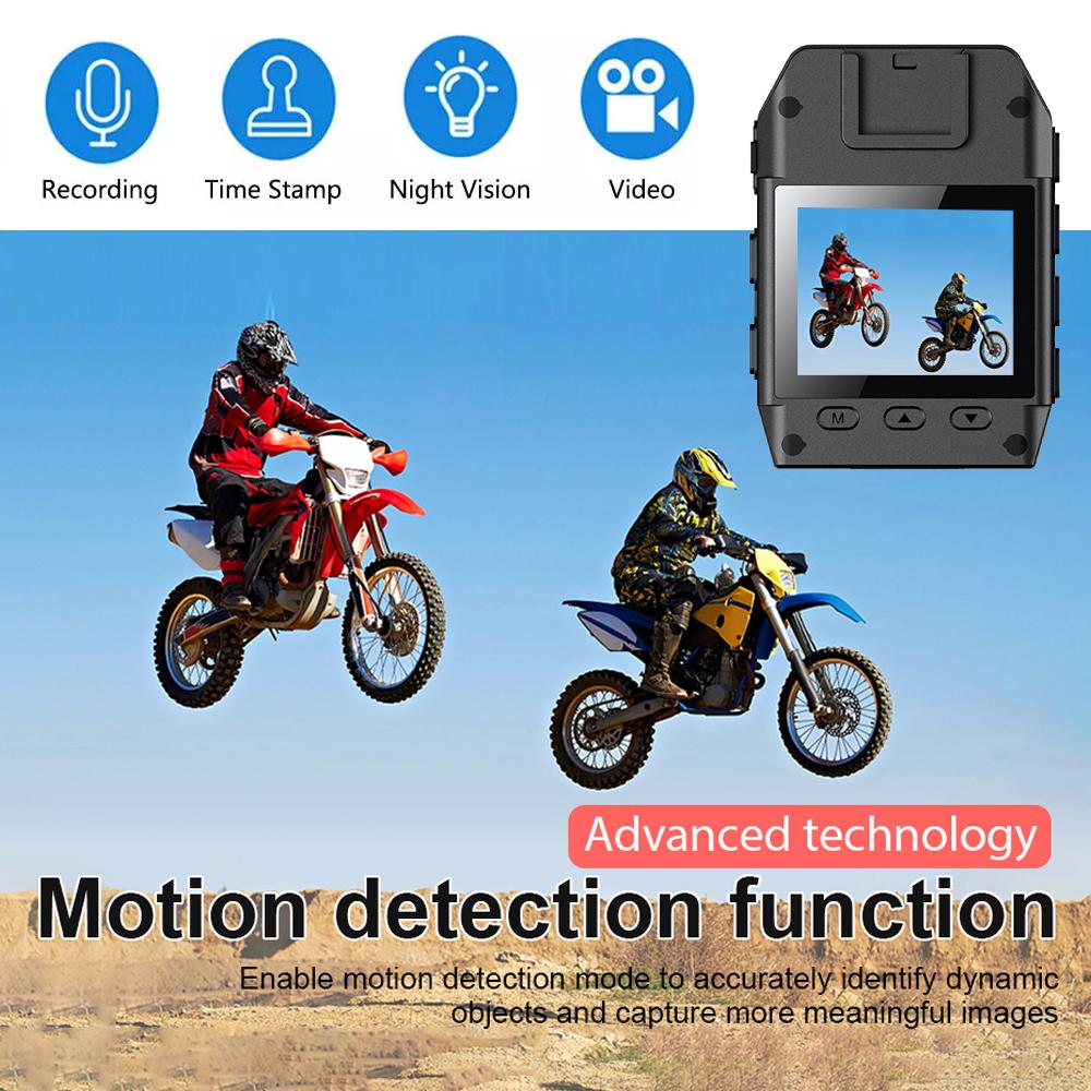 Full HD 2K Mini Camera Night Vision WiFi Camera Video Recorder Security Wearable Police BodyCam Motion Detection Small Camcorder