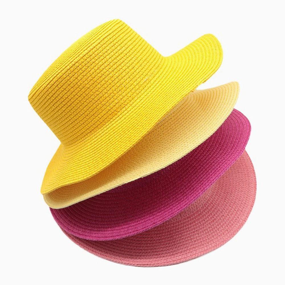 8 цветов соломенная шляпа с защитой от ультрафиолета, солнцезащитная шляпа, новая пляжная шляпа от солнца, летняя модная одежда
