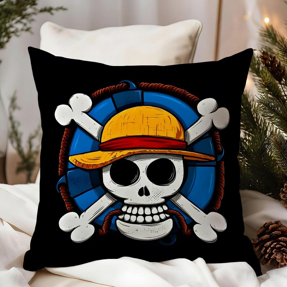 Pillow Covers Decorative Cushions For Sofas Anime O-Ones P-Pieces Home Decor Items Interior Decoration Gifts Cover