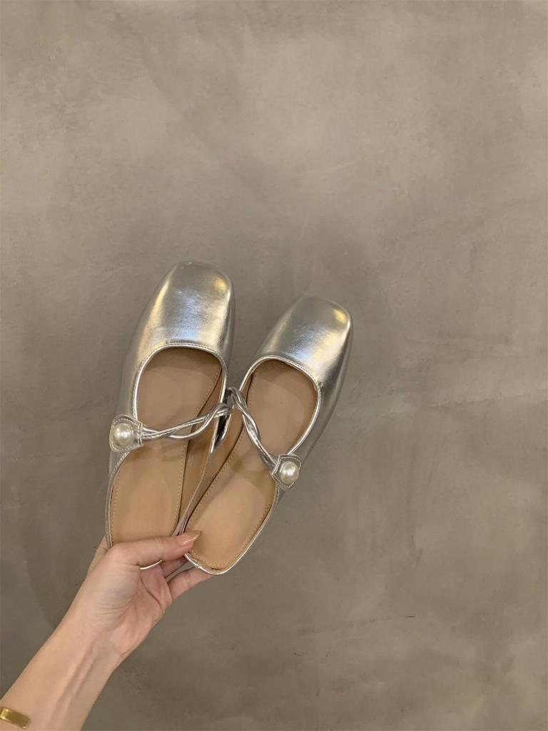 Сумка с плоским дном, полутапочки, женская обувь, туфли Мэри Джейн на полуплатформе