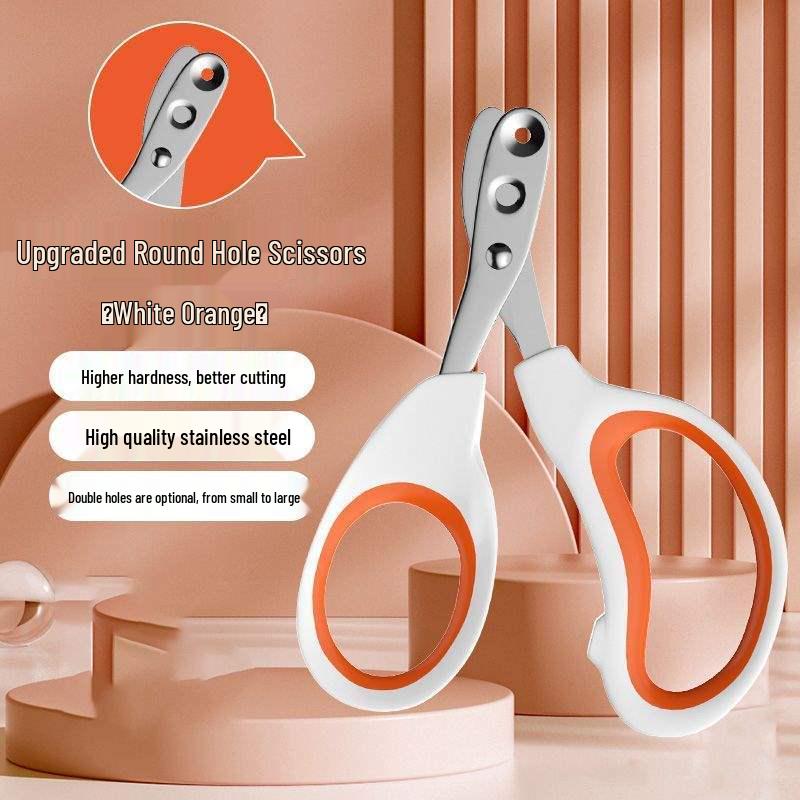 Compact Kitten Nail Clippers - Safe, Anti-Cut Design for Precise Trimming
