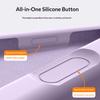 For iPhone 17 Pro Max Magnetic Case Skin-Friendly Liquid Silicone + PC Phone Cover Compatible with MagSafe