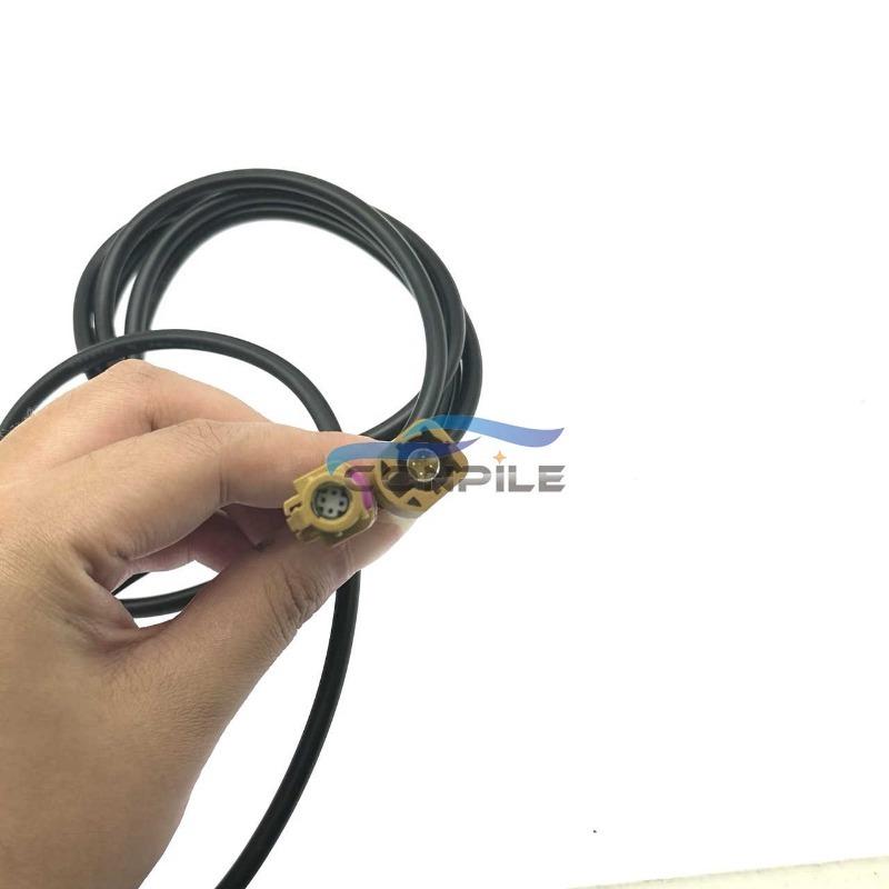 Для Volkswagen USB-удлинитель FAKRA HSD Код K Curry LVDS 180 см 4-контактный Папа-Мама 1 шт.