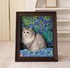 Mona Lisa Oil Painting Cat Nest, Replaceable Oil Painting Cat Scratching Board Photo Frame Three-dimensional Effect Creative Cat Nest Wholesale