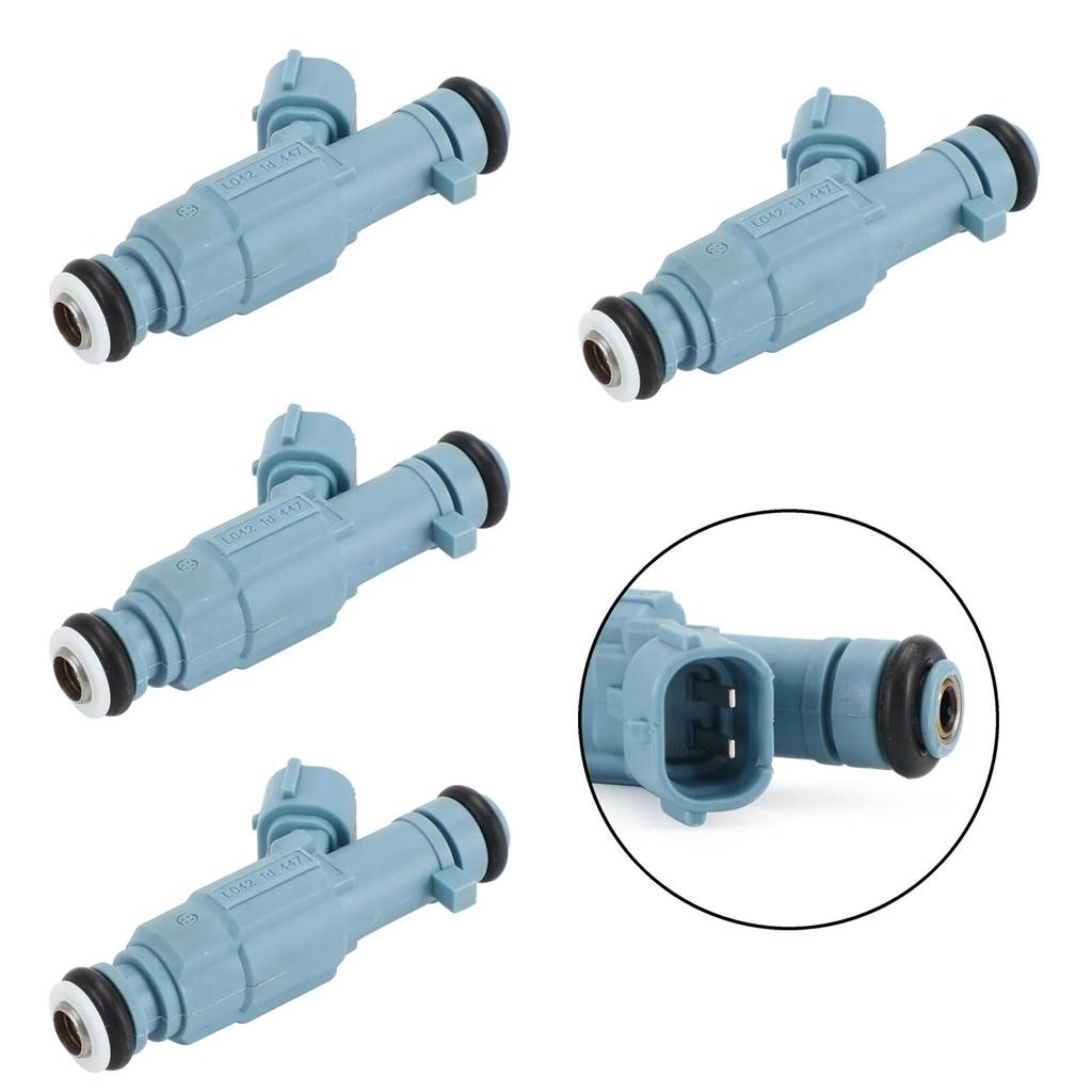 4Pcs Fuel Injectors 35310-2G300 Fits For Hyundai Sonata Tucson Kia Optima 2.4L L4 Car Accessories