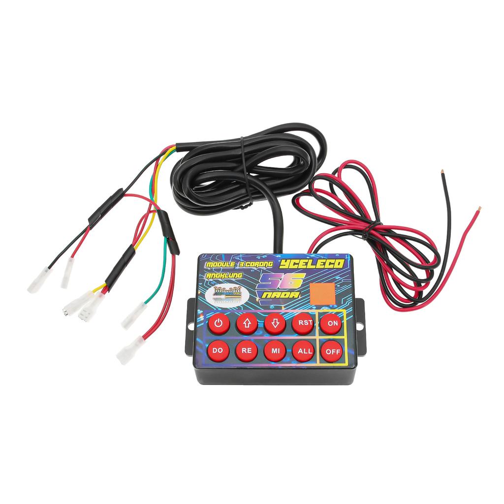 56 Melodies Universal Musical Air Horn Controller Musical Controller Regulator Car Electronic for 12V Car Boat Truck Marine Horn