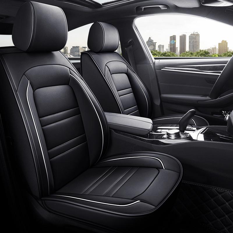 Совместимый с 2013, 2015, 2016 Buick Excelle Кожаный Чехол на Автосиденье, Всесезонный, Полное Покрытие