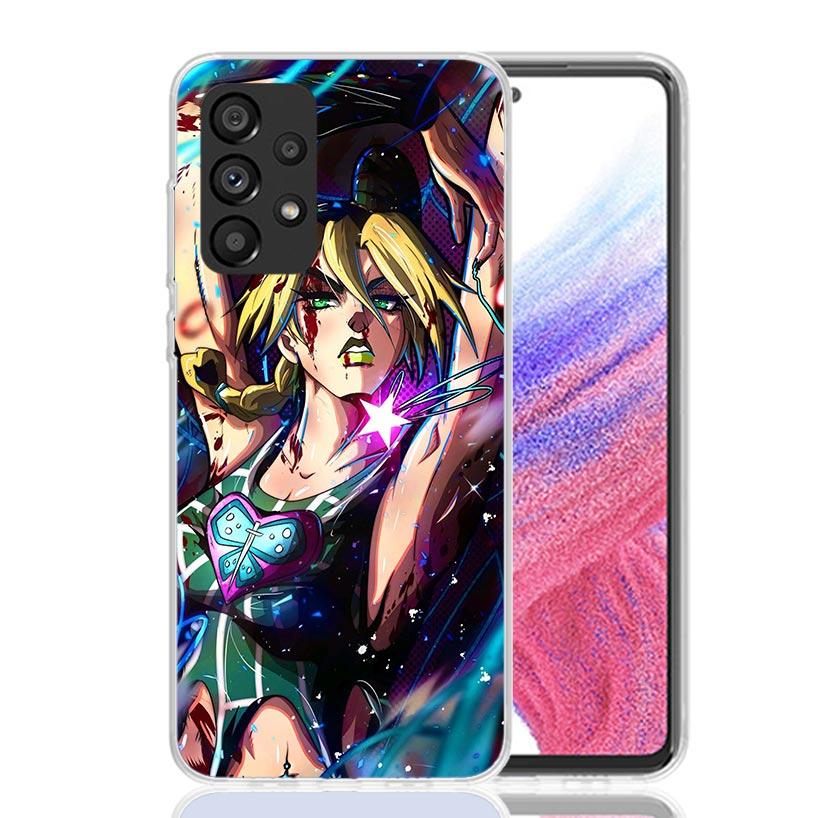 Чехол для телефона JoJo's Bizarre Adventure Джолин Куджо для Samsung Galaxy A17 A16 A14 A15 A13 A57 A56 A54 A55 A53 A37 A36 A34 A35 A33