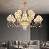 Living Room Crystal Chandelier Modern Simple Upscale Dining Room Bedroom Light Hotel Hall Chandelier
