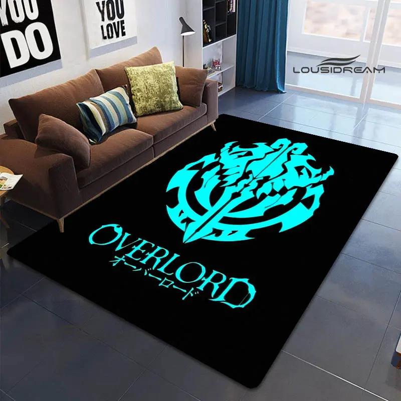 Самый новый ковер с принтом Overlord, коврик для пикника, модный домашний декор, красивый противоскользящий коврик, подарок на день рождения