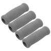 4 шт. Ручка для походной палки Walker Foam Sponge Grip Чехол для трости для ходьбы 4 шт. (черный) Трость Ручки Костыль Кресло Для Пожилых Людей