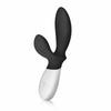 LELO LOKI WAVE Prostate Vibrator for Men - Anal Vibrator for Men, Equipped with Wave Motion Technology Anal Goods for Men (Obsidian Black)