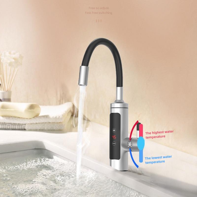 3000 Вт Бытовой Мгновенный Нагрев для Ванной Комнаты, Переменная Частота, Постоянная Температура, Водонагреватель из Нержавеющей Стали, Электрический Кран