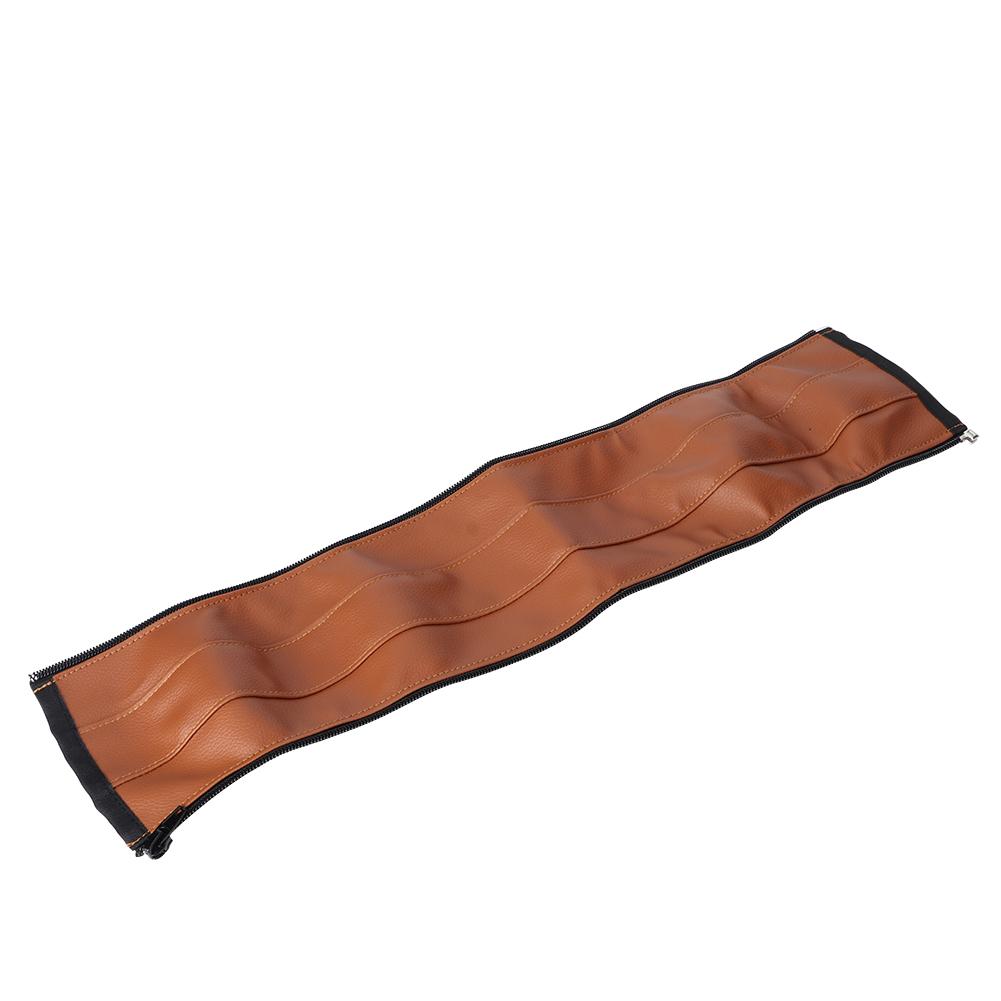 Washable Removable Soft Baby Stroller Armrest Grip Handle Cover Stroller AccessoriesBrown