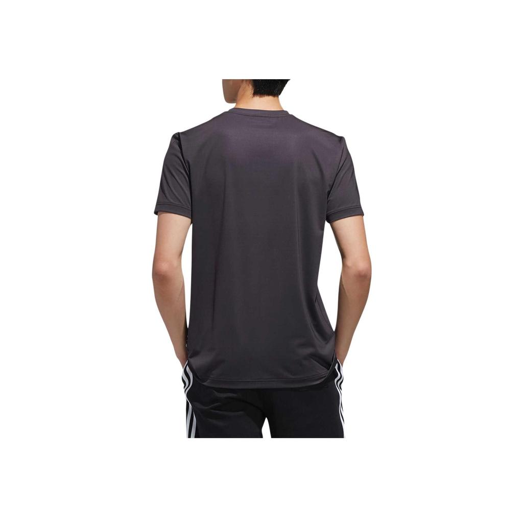 Adidas Neo Casual Sports Футболка с коротким рукавом Мужские топы Черные FR7991